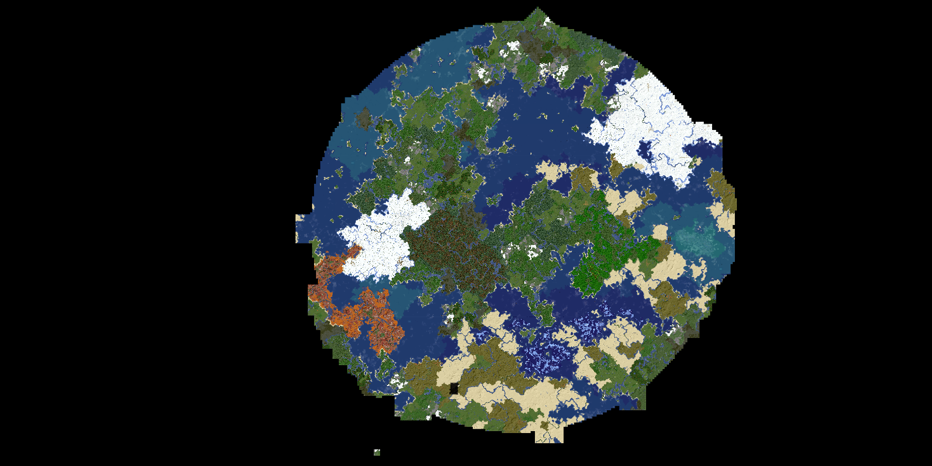 Screenshot der Übersichtskarte